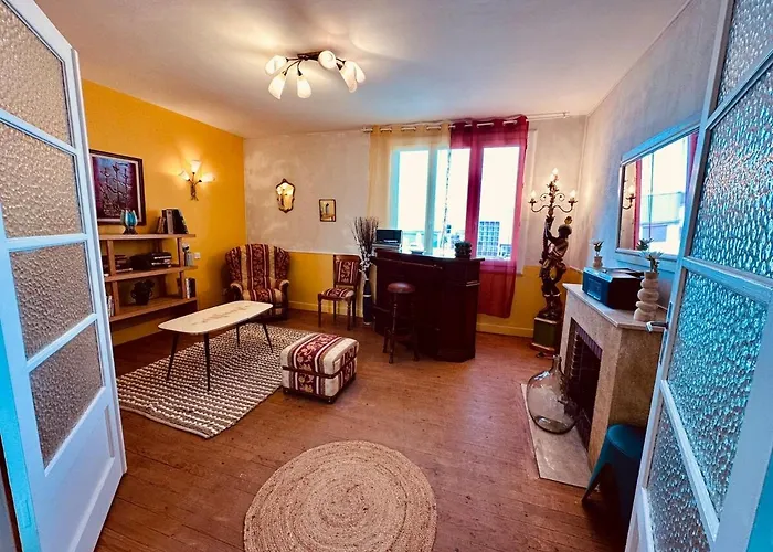 Les Années Folles Valentinoises - Spacieux - 5 Couchages Apartamento